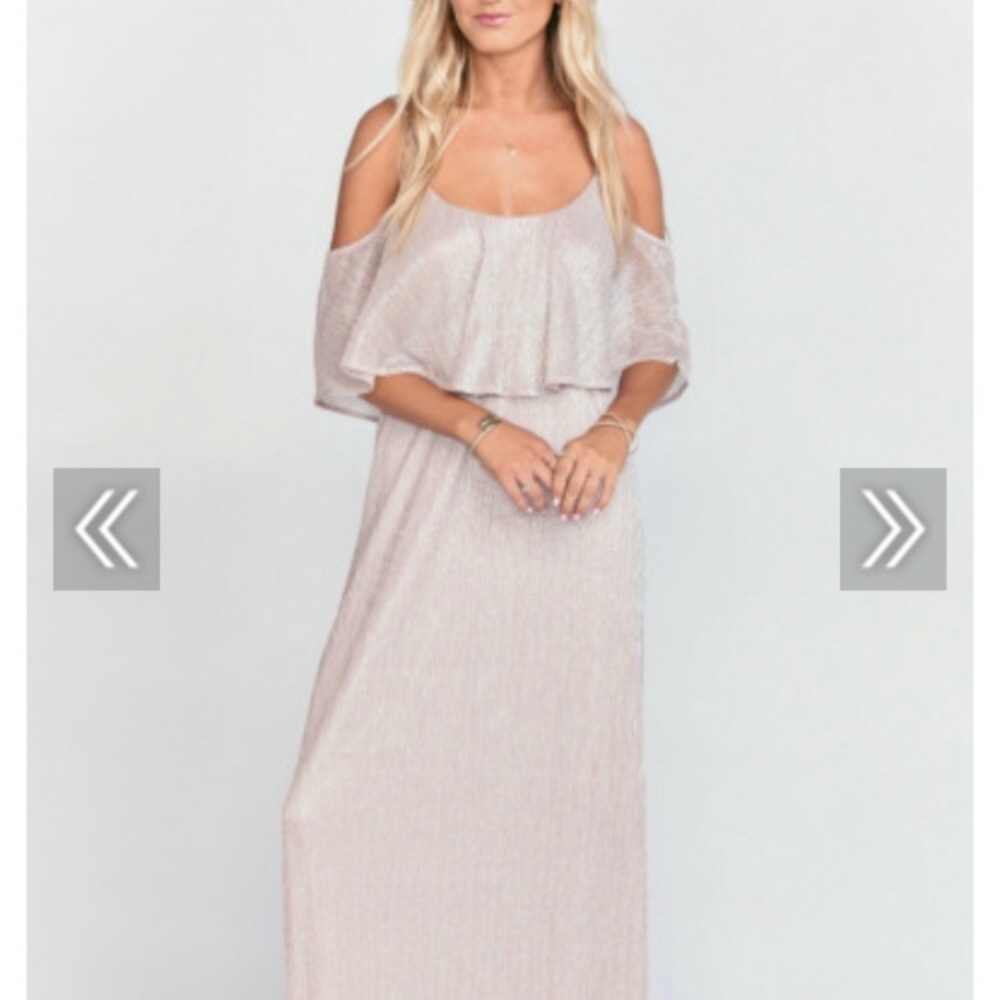 Show Me Your MuMu off the shoulder dress